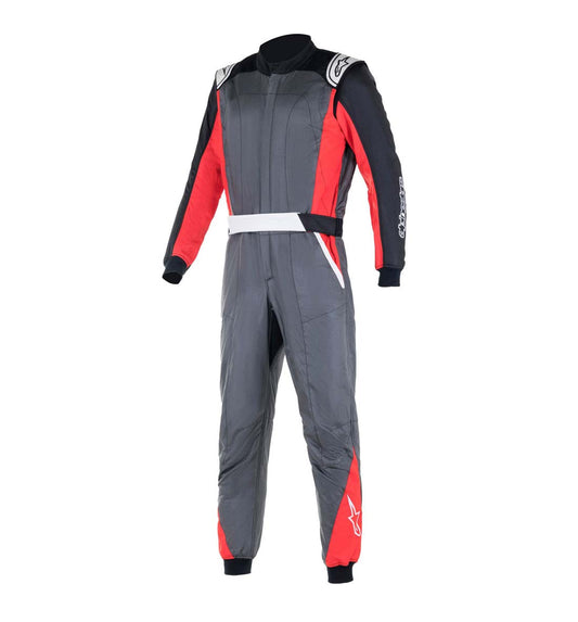 Alpinestars Atom Race Suit - Anthracite/Red/Black