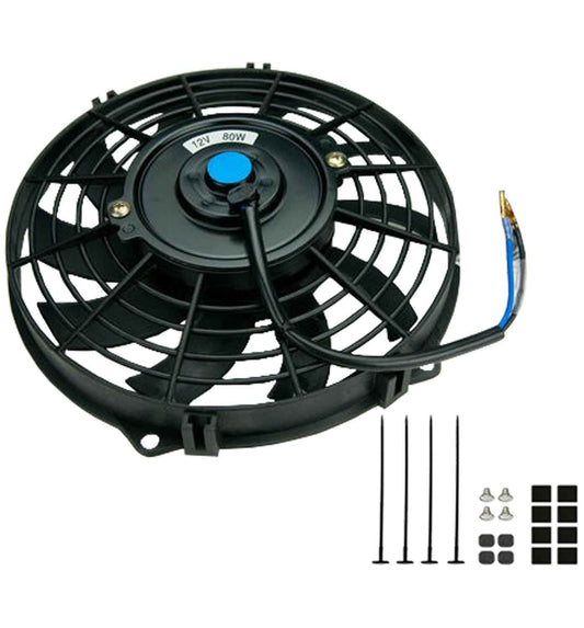 Universal Slimline Electric Cooling Fan - Reversible