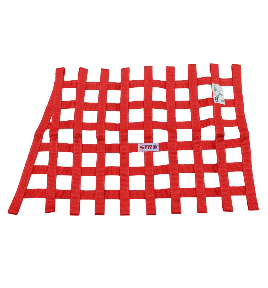 STR Standard Rectangular Window Net - Red