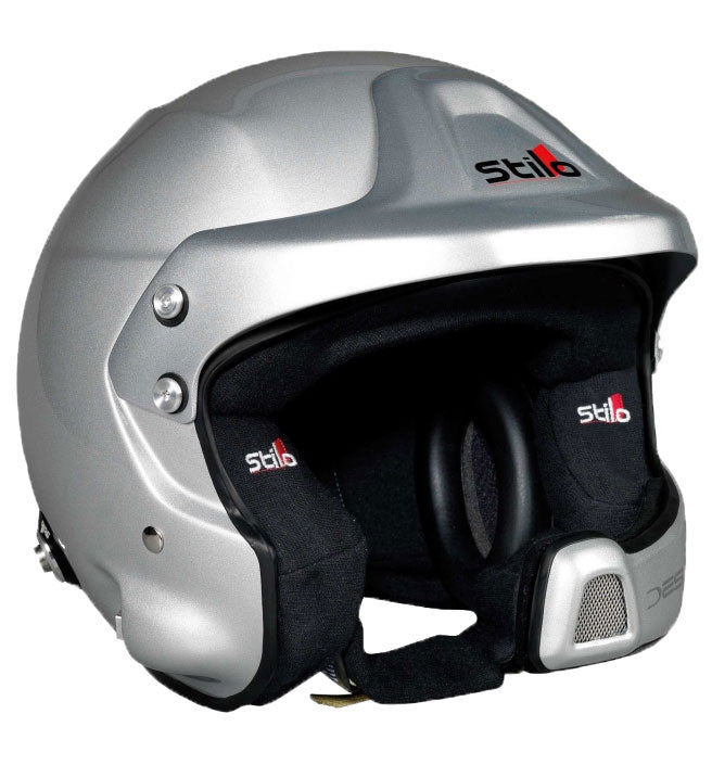 Stilo WRC Des Composite Helmet SA2015 + Hans Posts